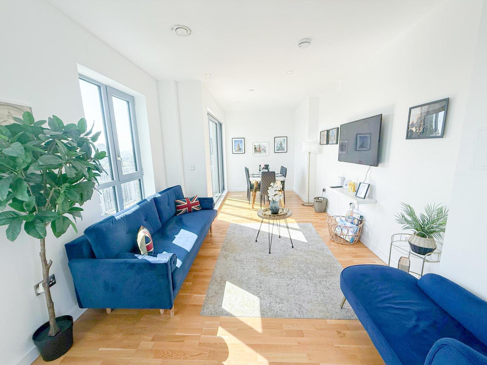 Lux 3-bedrooms Penthouse With Private Terrace & Balcony In Battersea * London