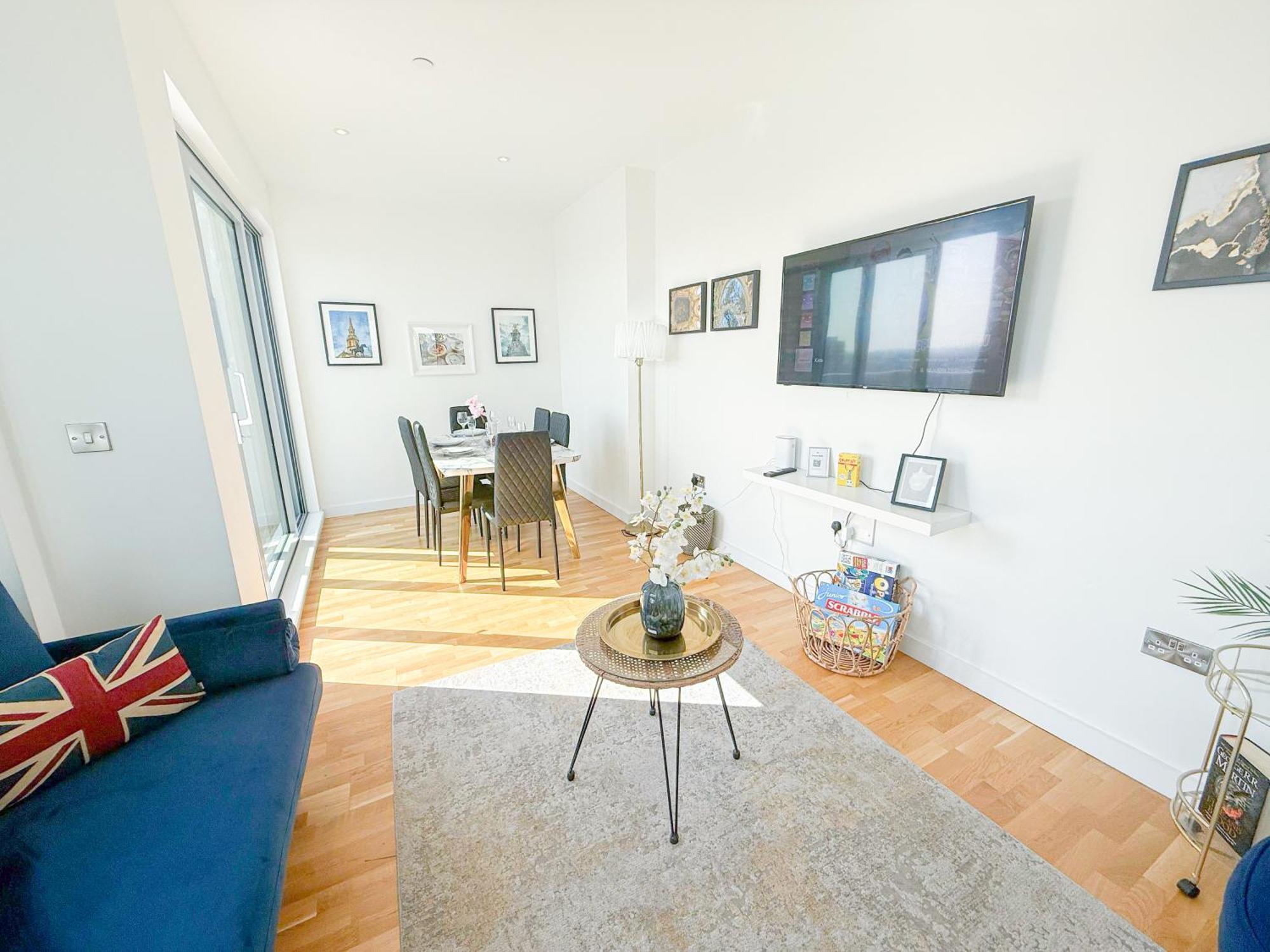 Lux 3-bedrooms Penthouse With Private Terrace & Balcony In Battersea